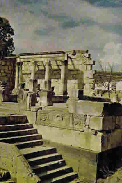 Billede: Ruinerne i Capernaum