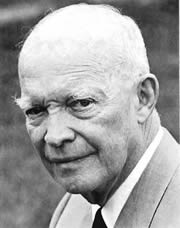Former US President Dwight D Eisenhower realized humanity may soon destroy itself